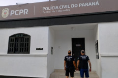 PCPR cumpre mandado de prisão contra suspeito de roubo em Guaratuba