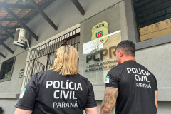 PCPR prende homem por descumprimento de medida protetiva e furto contra a própria mãe em Antonina