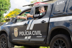 PCPR prende dois suspeitos de homicídio de empresário em São João do Caiuá