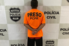 PCPR prende autor de homicídio em Curitiba