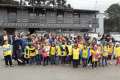 PCPR recebe visita de crianças do SESC