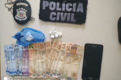 PCPR prende suspeito de tráfico de drogas em Cascavel 