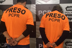 PCPR prende mãe e filho envolvidos em golpes contra instituições bancárias do Paraná e São Paulo