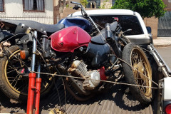 PCPR recupera duas motocicletas furtadas e prende suspeito de receptação em Londrina