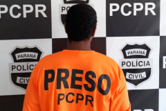 PCPR prende foragido da Justiça em Rio Branco do Sul