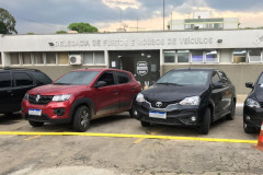 PCPR recupera dois veículos com alertas de furto e roubo na RMC