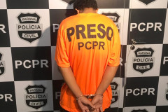 PCPR prende suspeito de homicídio em São José dos Pinhais