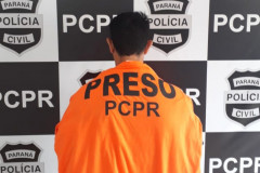 PCPR e PM prendem foragido do sistema penitenciário em Rio Branco do Sul