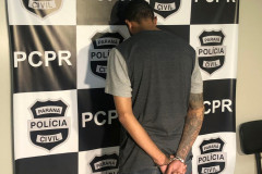 PCPR recaptura foragido do sistema penitenciário em Curitiba