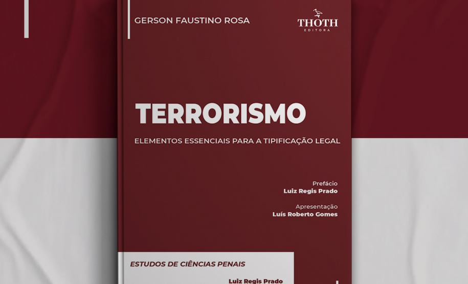 Investigador da PCPR lança livro intitulado Terrorismo: elementos essenciais para a tipificação legal