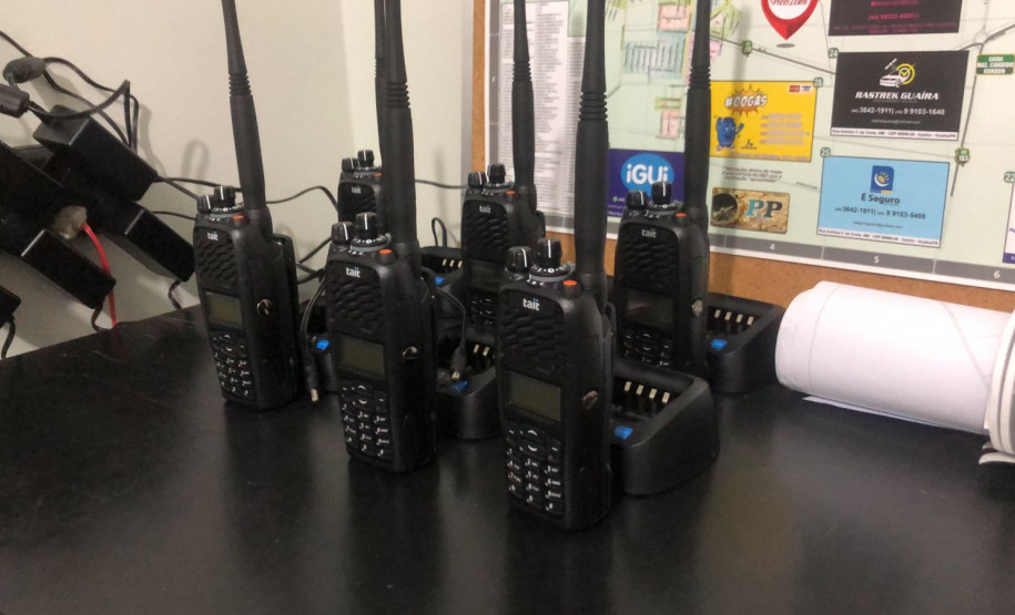PCPR adquire rádios comunicadores e antenas com apoio da Justiça Federal para Guaíra