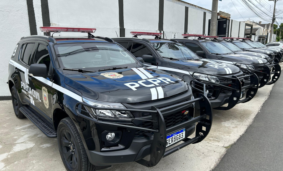 PCPR recebe novas viaturas