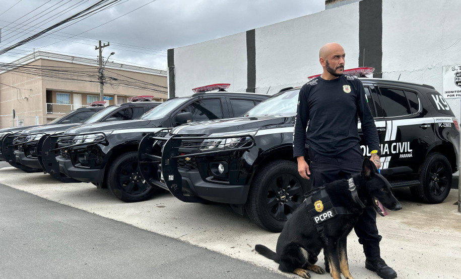 PCPR recebe novas viaturas