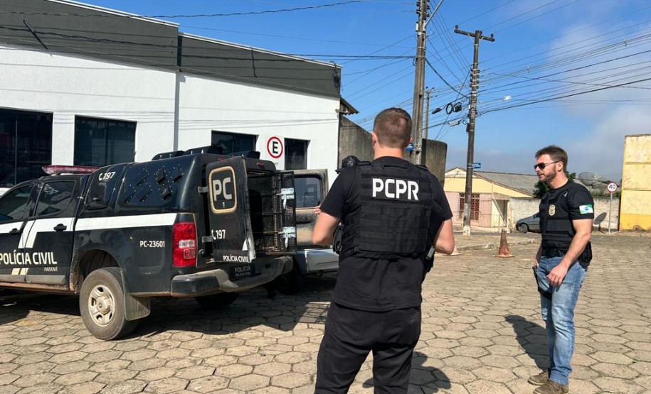 PCPR e PMPR prendem homem por homicídio Piraí do Sul
