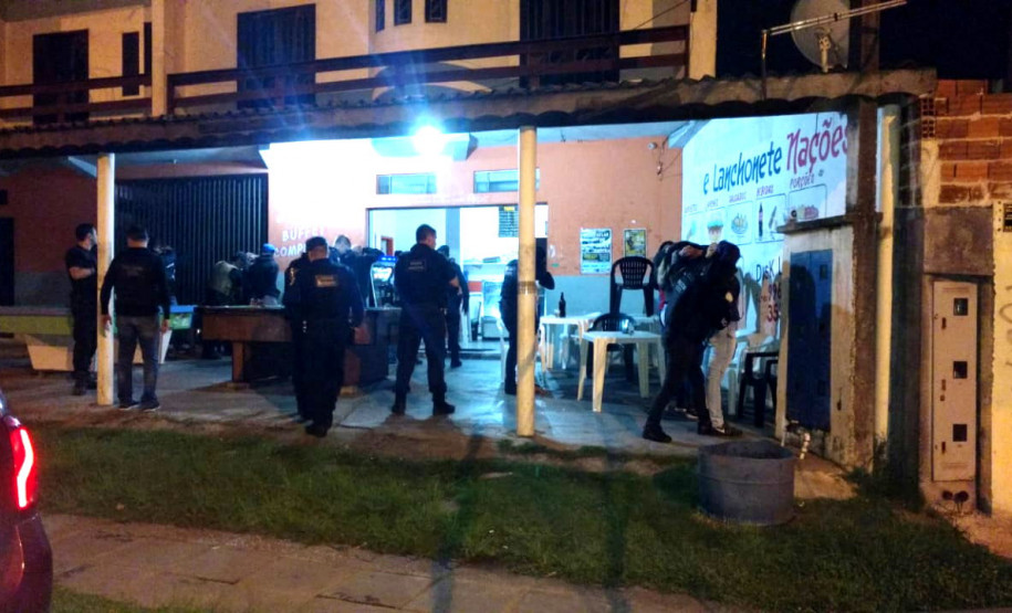 PCPR participa de operação integrada e prende dois na noite de sábado em Araucária