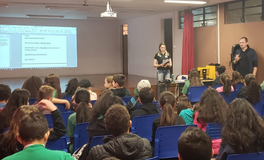 PCPR ministra palestra para crianças e adolescentes sobre abuso sexual PCPR ministra palestra para crianças e adolescentes sobre abuso sexual