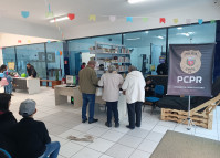 PCPR na Comunidade leva serviços de polícia judiciária e orientações para mais de 1,2 mil pessoas em Campo Largo e Prudentópolis 